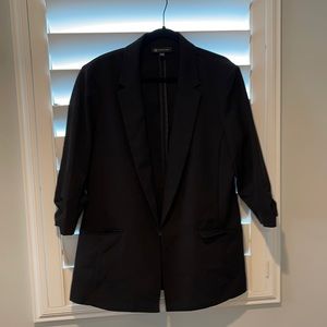 INC Black Blazer XL 3/4 Length Sleeves